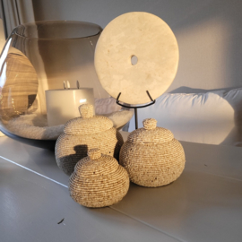 Kralenpot set 'Waduh Bula"Set van 3