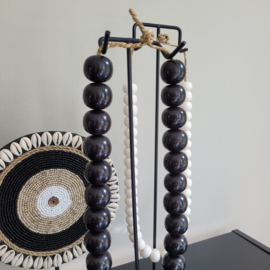 Kralenketting Black L