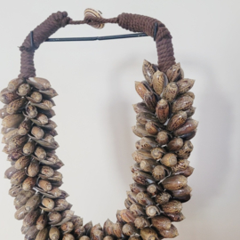Schelpen ketting ROCO BROWN
