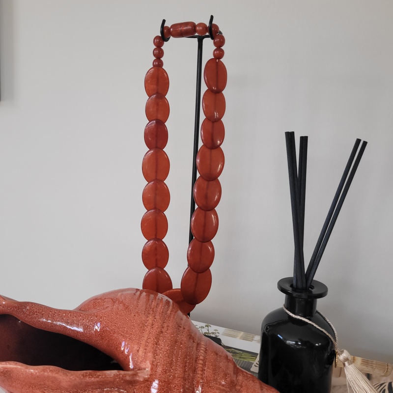 Ketting op metalen voet Koral