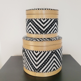 Offermanden set 2 Rice Black