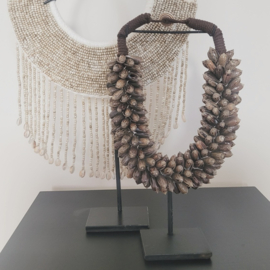 Schelpen ketting ROCO BROWN
