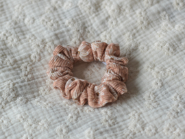 Scrunchie | Bloemenstof Luipaard