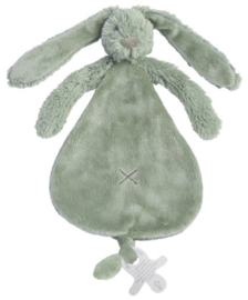 Happy Horse - Knuffeldoekje Rabbit Richie Green 25 cm