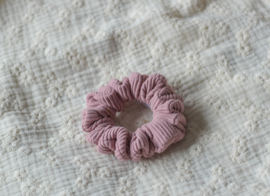 Scrunchie | Oudroze rib