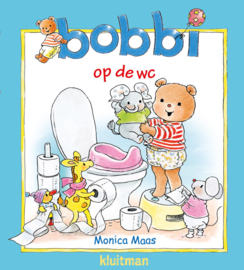 Bobbi | Op de wc, plus 6 stickers.