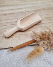 Sensory houten speel schepje klein