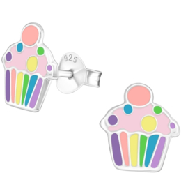 Kinderoorbellen - Rainbow cupcakes