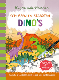 Magisch waterkleurboek - Dino`s