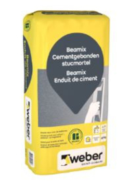 Weber Cementgebonden Stucmortel Grijs