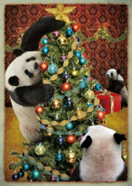 Belle & Boo - panda kerst