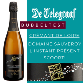 Domaine Sauveroy L'Instant Présent Blanc Brut Crémant de Loire I 6 flessen