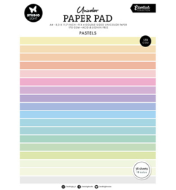SL-ES-UPP298 - Unicolor Paper Pad Pastels Tones Essentials nr.298 (36 sheets / A4)