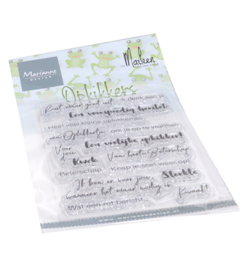 CS1065 - Clear Stamps - Opkikkers by Marleen