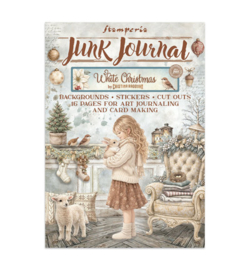 SBJK28 - Stamperia junk journal stickers en cut-outs – White Christmas