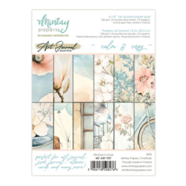 Mintay - Art Journal Essentials - 6X8 Inch Paperpad - Calm & Cozy MT-ART-P07