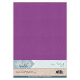 Linen Cardstock - A4 - Mauve 68