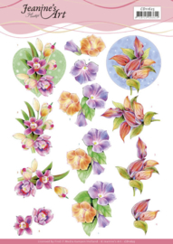 3D Cutting Sheet - Jeanine's Art - Orchid  CD11625