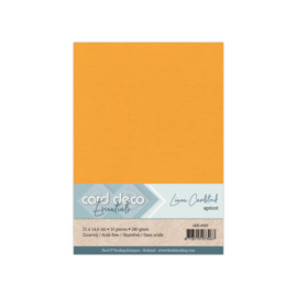 Linen Cardstock - A5 - Apricot 65