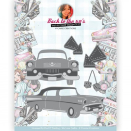 Dies - Yvonne Creations Back To The Fifties - Fifties Cars YCD10338