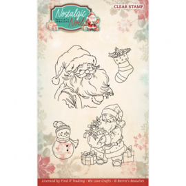 Clear Stamps - Berries Beauties -Nostalgic Noel - Santa BBCS10014