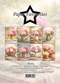 Paper Favourites A6 Peony PFA616