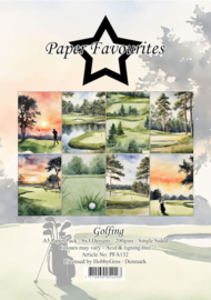 Paper Favourites A5 Golfing 91984/pfa132