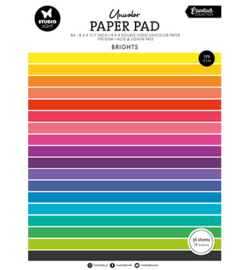 SL-ES-UPP297 - Unicolor Paper Pad Brights Tones Essentials nr.297  (36 sheets / A4)