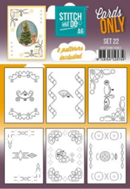 Stitch And Do - Cards Only - Set 22