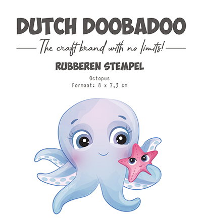 497.004.035 - Rubber stamp Octopus
