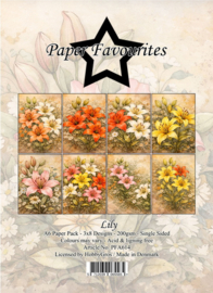 Paper Favourites A6 Lily  PFA614