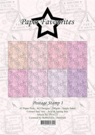 Paper Favourites A5 Postage Stamp 1 pfa123