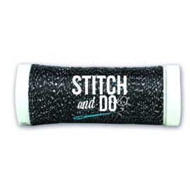 Stitch and Do Sparkles Embroidery Thread - Black SDCDS18