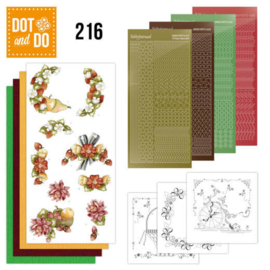 Dot and Do 216 - Precious Marieke - Flowers and Fruits - Flowers and Strawberries