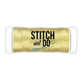 Stitch and Do Sparkles Embroidery Thread Yellow Gold  SDCDS03