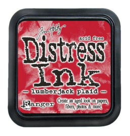 RANGER DISTRESS INKS PAD – LUMBERJACK PLAID TIM82354