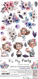 Craft O Clock Extras Set Flowers 15x30 cm It's my Party CC-C75-IMP-11