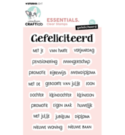 CCL-ES-STAMP756 - Gefeliciteerd Essentials nr.756