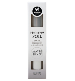 SL-ES-FOIL07 - Hot Foil Matte Silver Essentials nr.7 (5 mtr x 12,7cm)