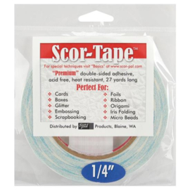 Scor-Tape - 1/4"X27yd (6mm tape)