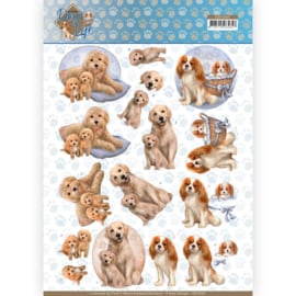 3D Knipvel - Amy Design - Dogs Life - Dog Mommy   CD11367