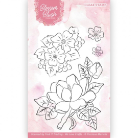 Clear Stamps - Precious Marieke - Blossom Blush - Magnolia PMCS10055