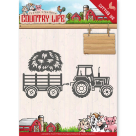Dies - Yvonne Creations - Country Life Tractor   YCD10124