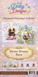 Dotty Design - Diamond Card Set - Sweet Honey Bees DDDCS1003