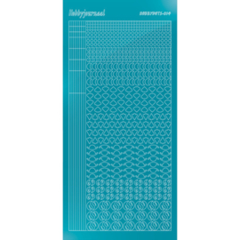 Hobbydots sticker 14 - Mirror Azure Blue