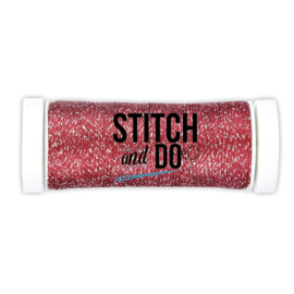 Stitch and Do Sparkles Embroidery Thread Red  SDCDS08