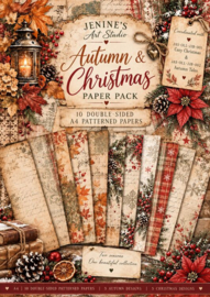 Jenine's Art Studio - Ollie - Paper Pack - Autumn and Christmas JAS-OLL-JJBG-001