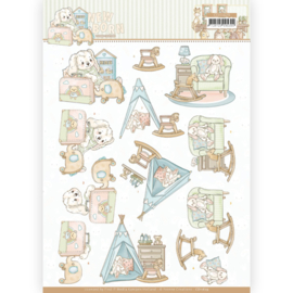 3D cutting sheet - Yvonne Creations - Newborn - Baby Rocking Horse  CD11629