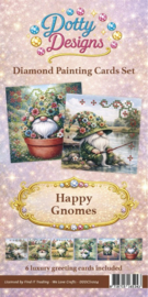 Dotty Design - Diamond Card Set - Happy Gnomes DDDCS1004