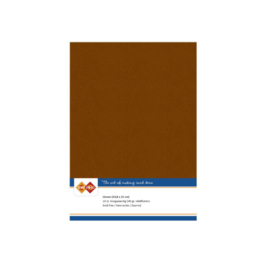 Linnenkarton - A5 - Brown  LKK-A558